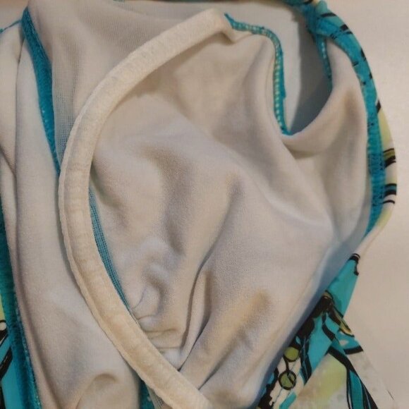 CROFT & BARROW Tankini Womens 10D Underwire colorful Top Only Swim Pool Beach - Picture 12 of 12